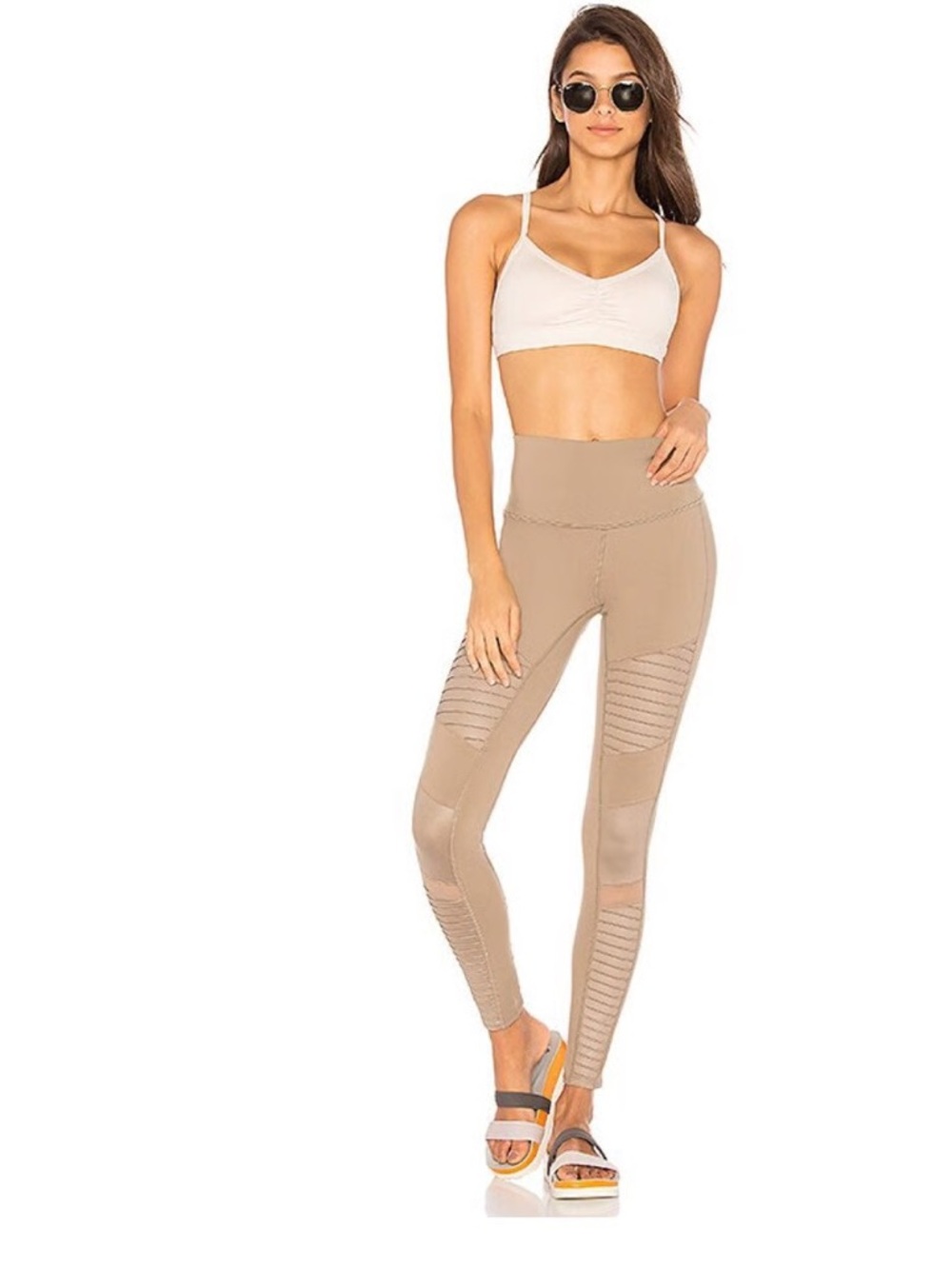 Alo Yoga - Moto Leggings with Pockets - Size S